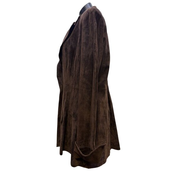 NWOT Finley Brown Suede Jacket XL - Picture 4 of 8